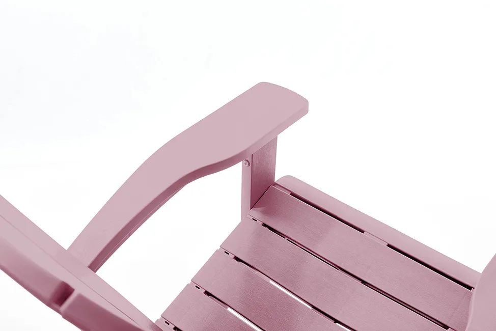 Lot de 2 fauteuils Adirondack Troy - Rose