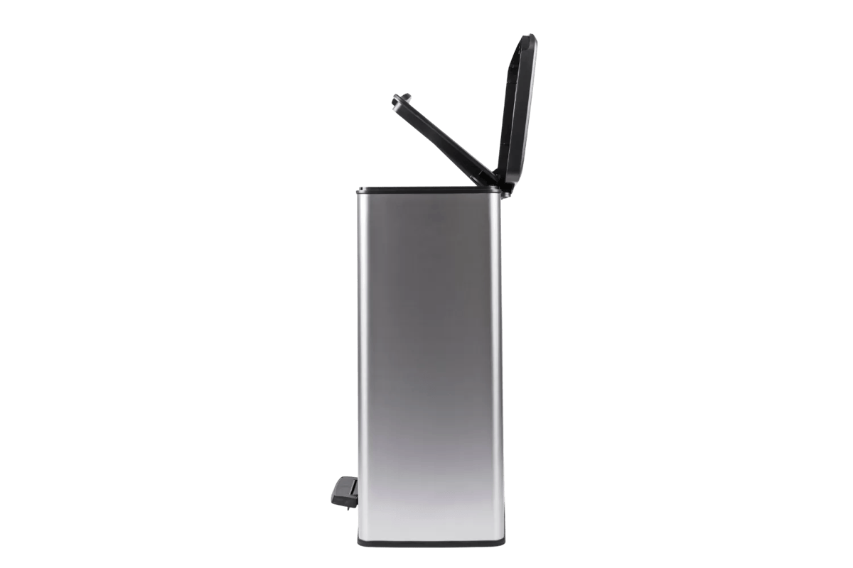 Decobin Prullenbak 65L - Zilver