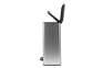 Decobin Prullenbak 65L - Zilver