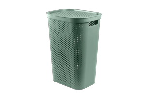 Infinity Dots Wasmand 60L - Groen - Wasmanden