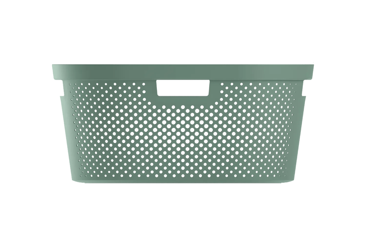 Infinity Dots Wasmand 40L - Groen