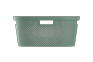Infinity Dots Wasmand 40L - Groen