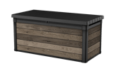 Coffre pour terrasses Signature 150 gallons - Noyer