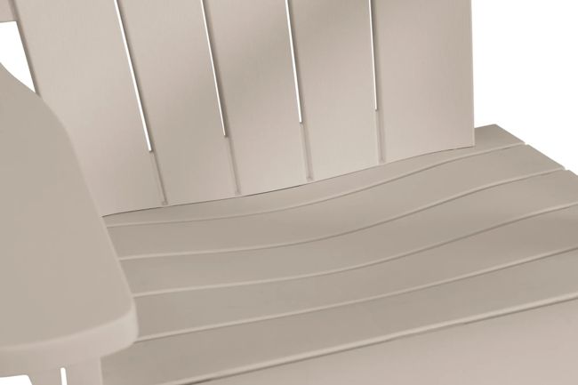 Troy Adirondack Tuinstoel - 81x93x96,5cm - Zand