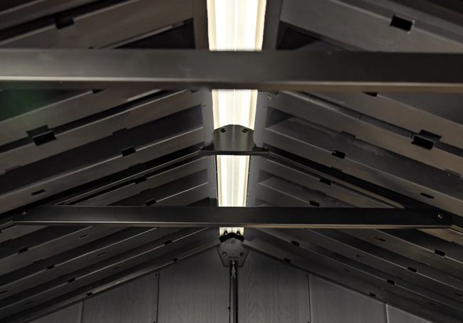 Signature Apex Shed 17x7.5ft - Rosewood