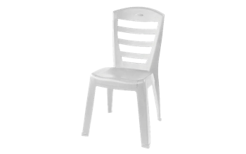 כסא שירי - לבן - כיסאות גינה