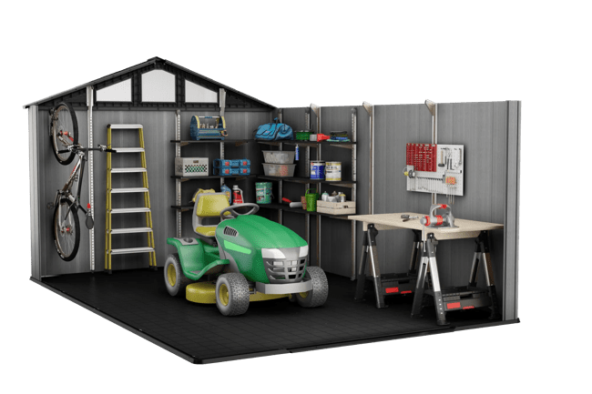 Summit 10x15ft Shed - Rosewood