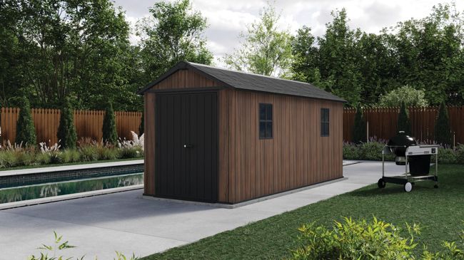 Signature Apex Shed 7.5x15ft - Rosewood