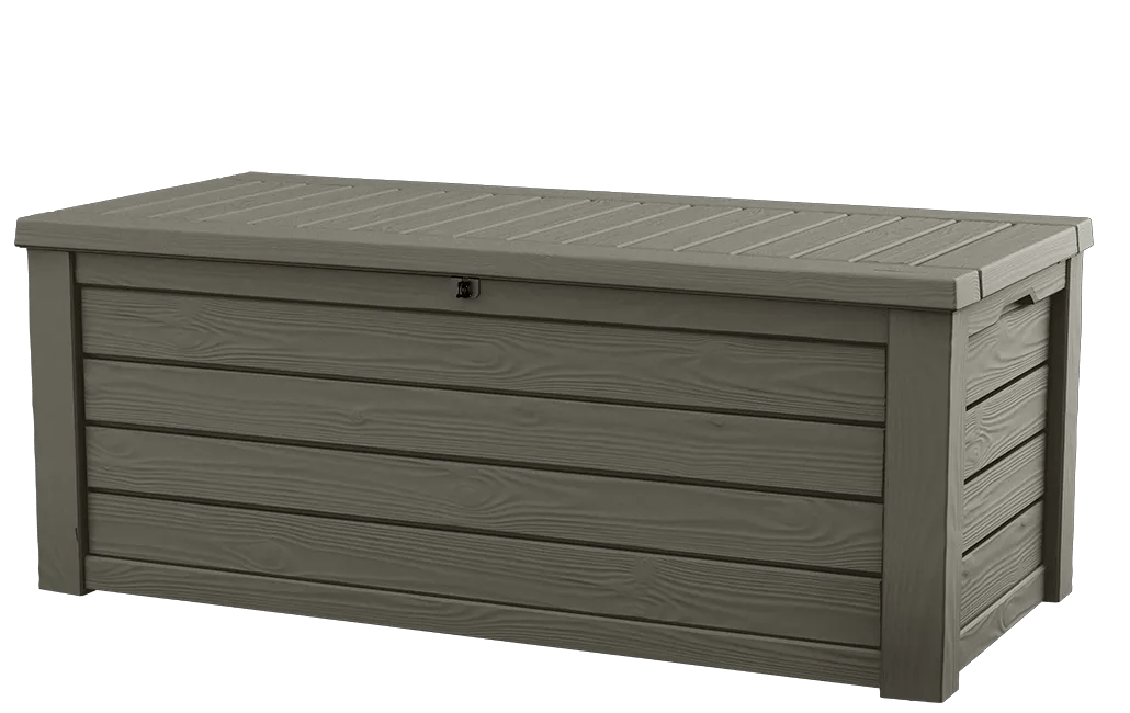 150 Gallon Outdoor Storage Box Westwood Taupe - Keter US