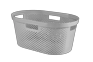 Infinity Dots Wasmand 40L - Grijs
