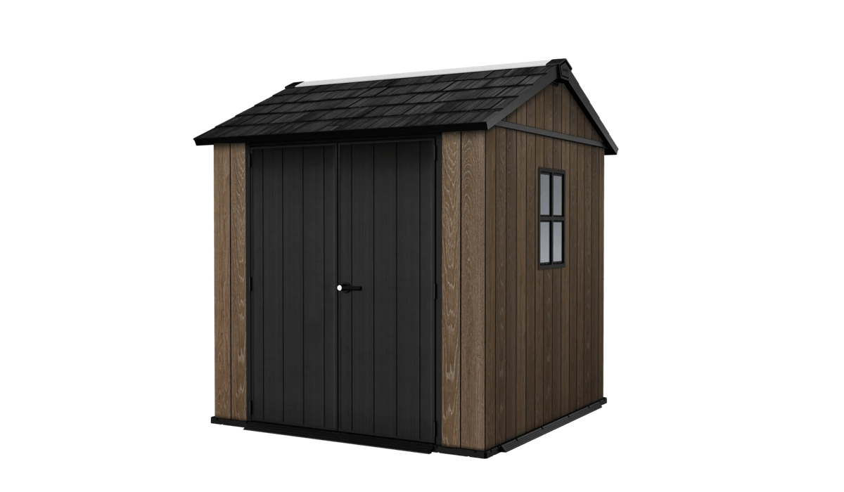 Caseta de exterior Signature Apex 757/775 230X224X246 cm y 4,4m2
 - Marrón