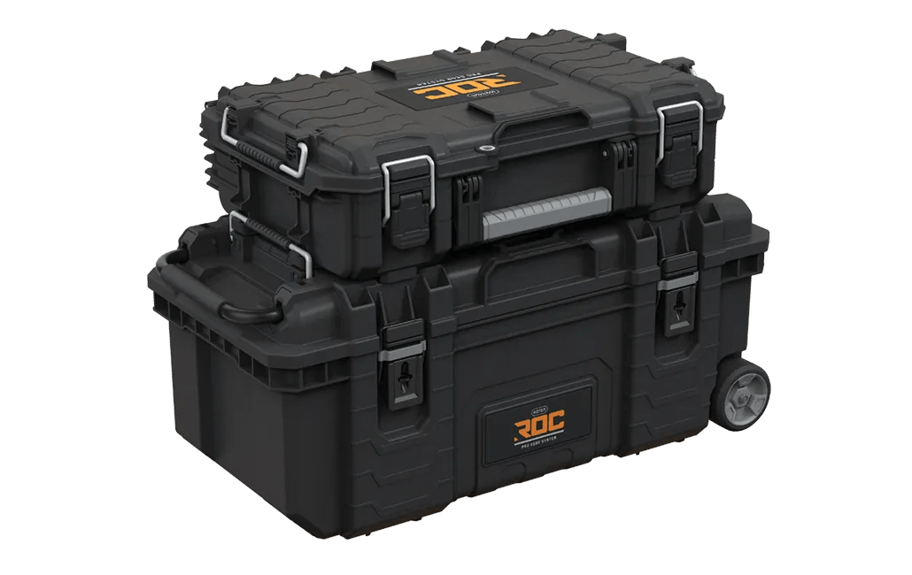 ארגז כלים נייד ארגונית אטומה ROC - שחור