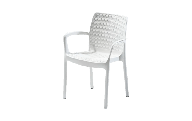 פינת אוכל נירוונה- שולחן ו 6 כיסאות - לבן