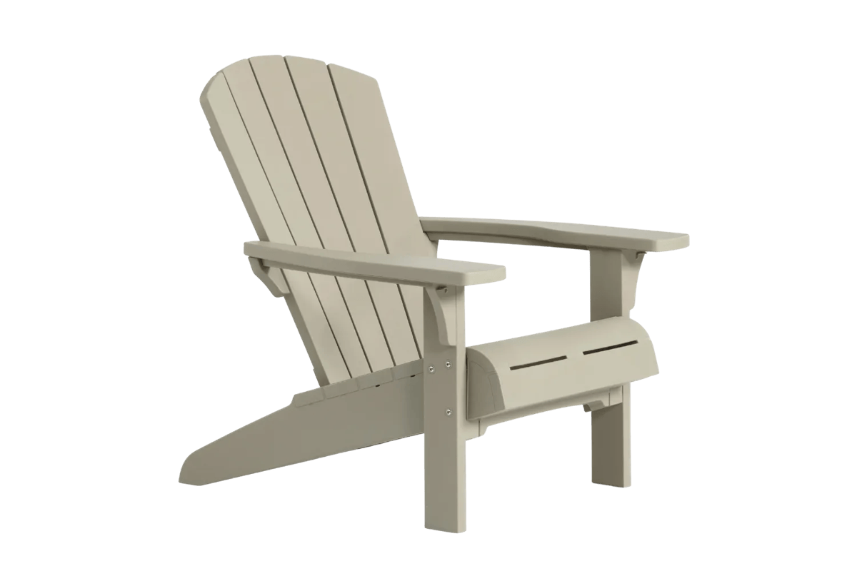 Troy Adirondack Gartenstuhl – 81x80x96,5 cm - Salbeisilber