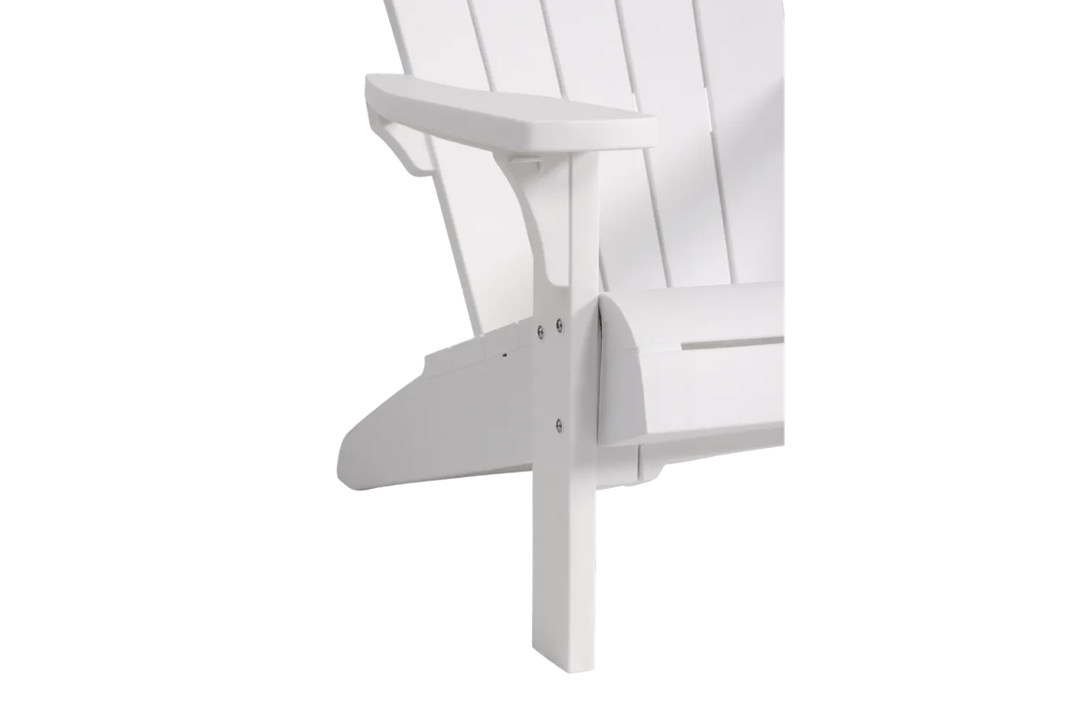 Sillón de exterior Troy Adirondack 80,5x96,5x93 cm - Blanco