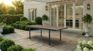 Mesa comedor de exterior Porto extensible 155–233x94x75 cm - Marrón