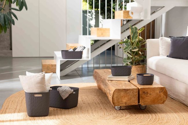 סלסלה סופטקס 12.5 ליטר - אפור