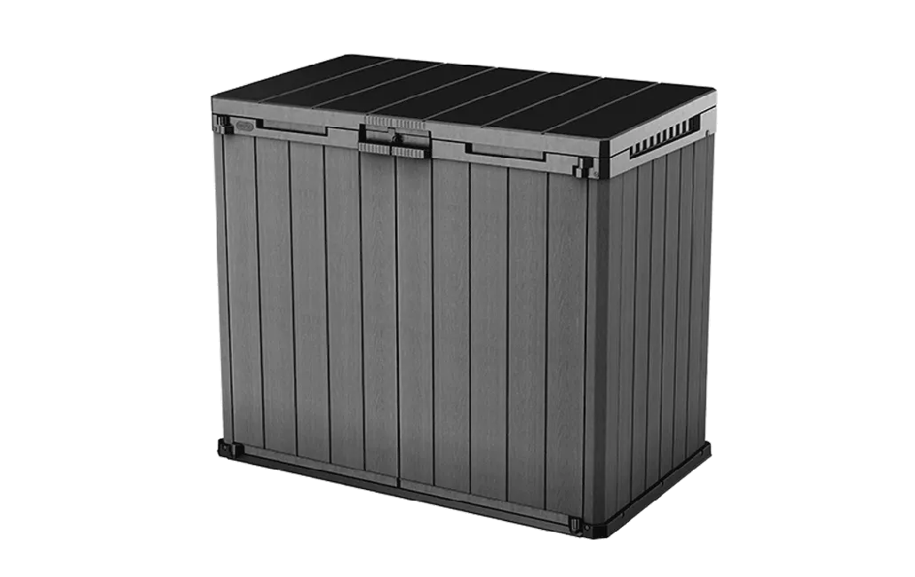 Cobertizo de exterior SIO Darwin - 141x82x120 cm y 1150L - Gris