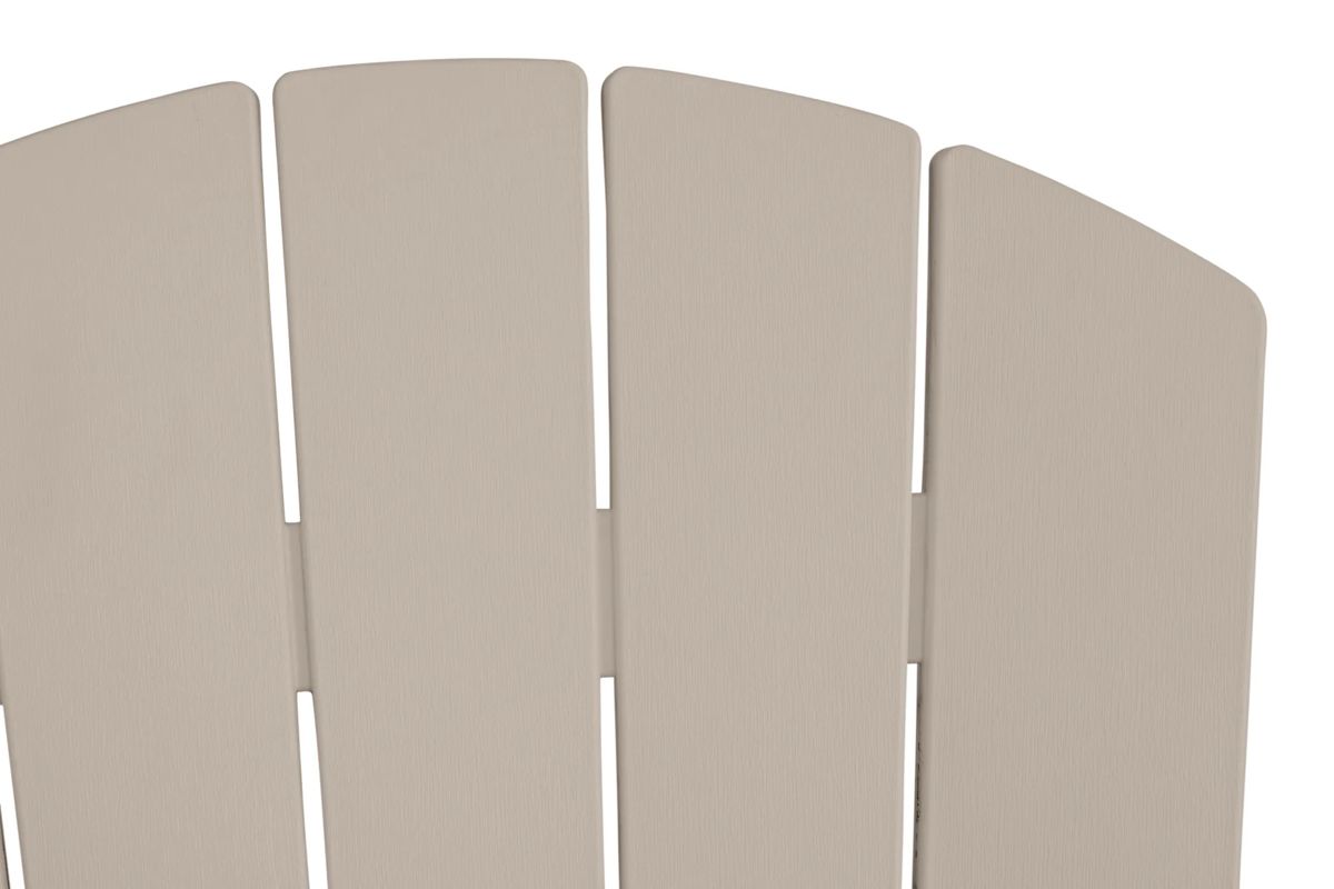 Troy Adirondack Tuinstoelen met Deluxe Bijzettafel - Soft Beige