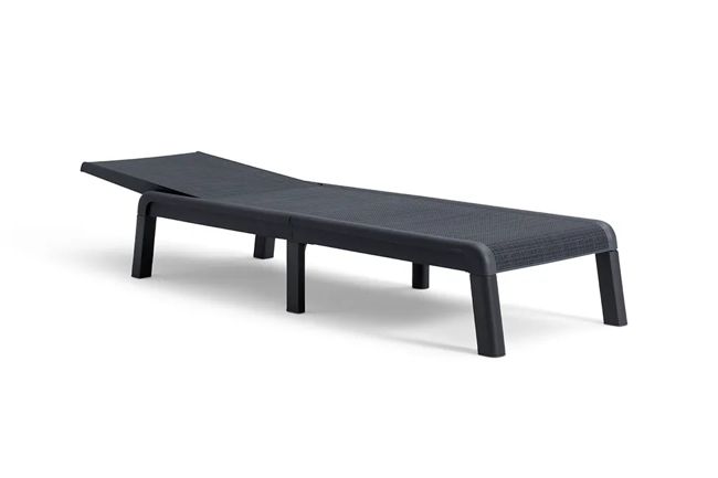 Tumbona de jardín Mallorca - Grafito
