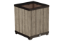 Signature Square Hoge Plantenbak - 45.5x45.5x55cm - Ashwood