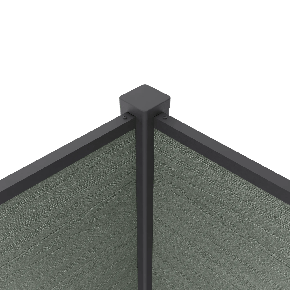 180cm Aluminium Fence Post
 - Graphite
