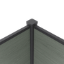 180cm Aluminium Fence Post
 - Graphite