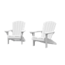 Alpine Adirondack Chair, Set of 2 - White