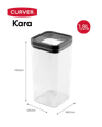 Kara Voorraadbus 1,8L - Antraciet