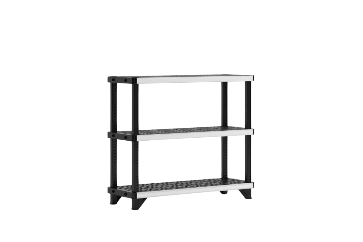 Fused Opbergrek - 3 planken - Zwart