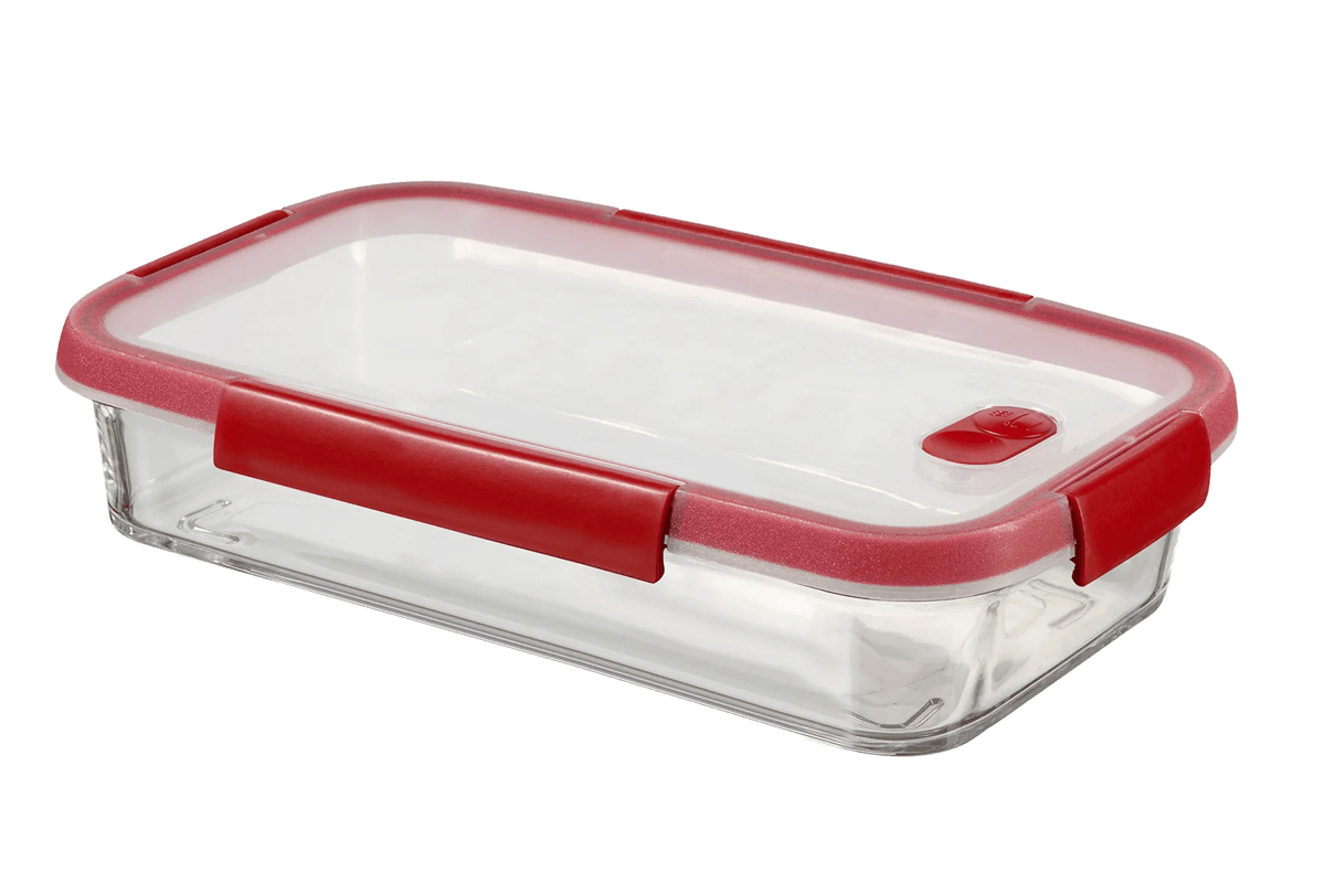 Smart Cook Ovenschaal 3,7L - Transparant/Rood