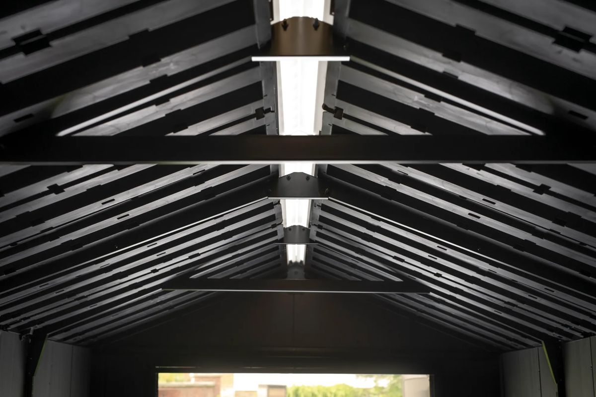 Caseta de exterior Newton Plus 7515 - 230x476x246 cm y 10 m2