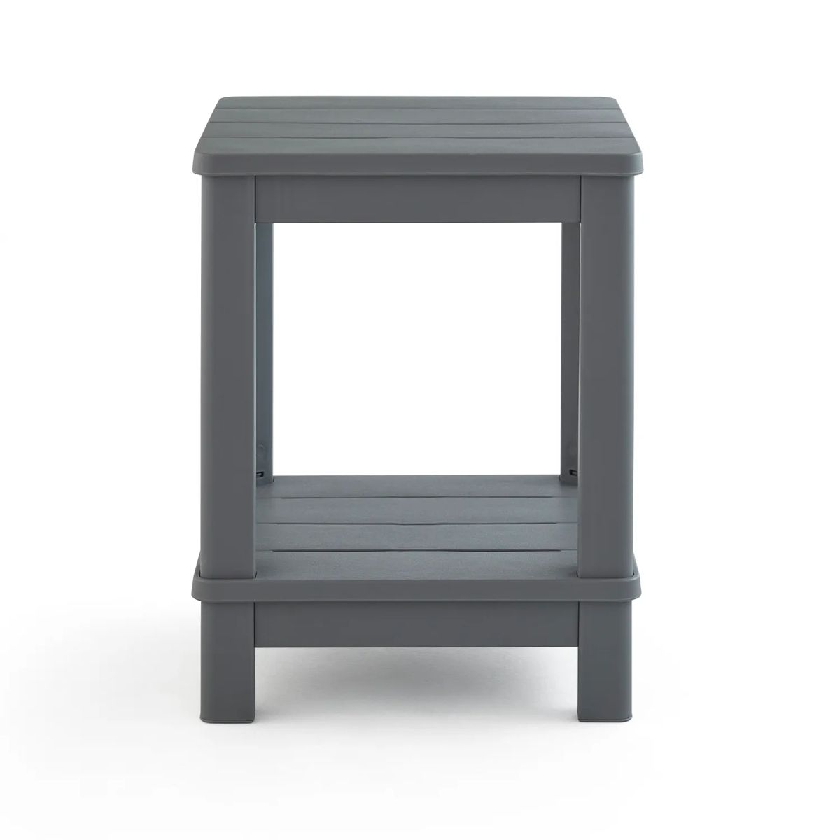 Deluxe Adirondack Two Tier Side Table - Gray - Keter US