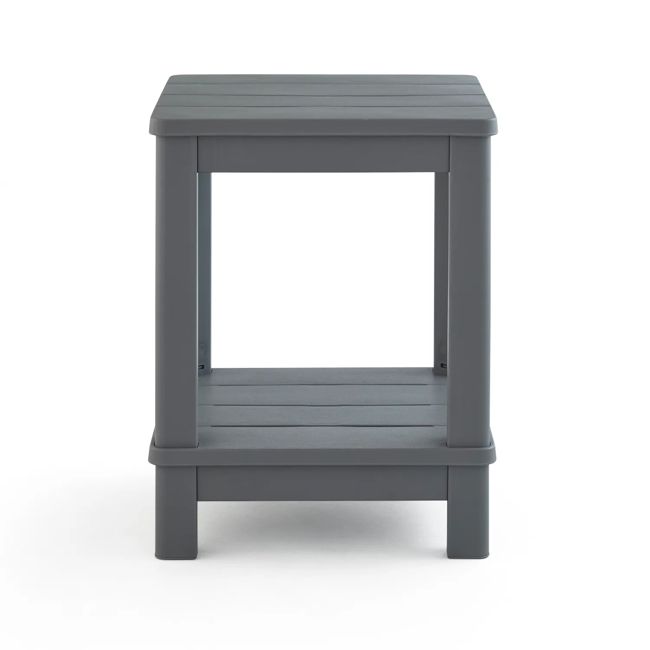 Deluxe Grey Outdoor Adirondack Side Table - Keter US