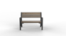 Porto Bankje - 120x63x88cm - Walnut