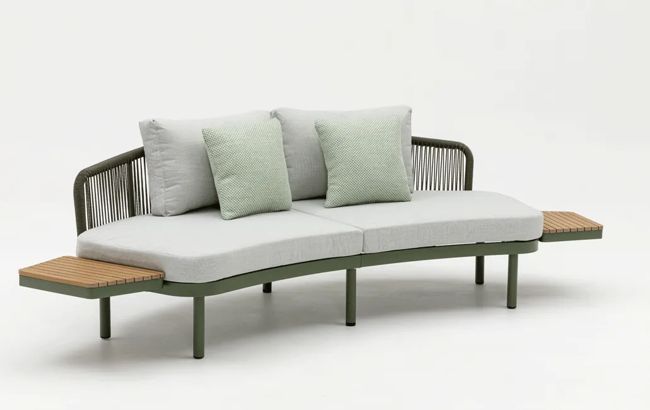 סט רביצה מרקש ירוק ספה+ שולחן קפה 50+60