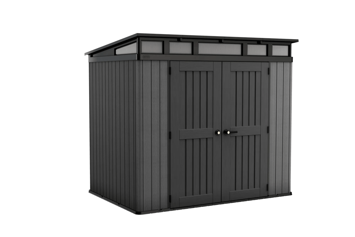 Stronghold 8x6 Gartenhaus - 250x174x220cm  - Grau