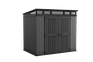 Stronghold 8x6 Gartenhaus - 250x174x220cm  - Grau