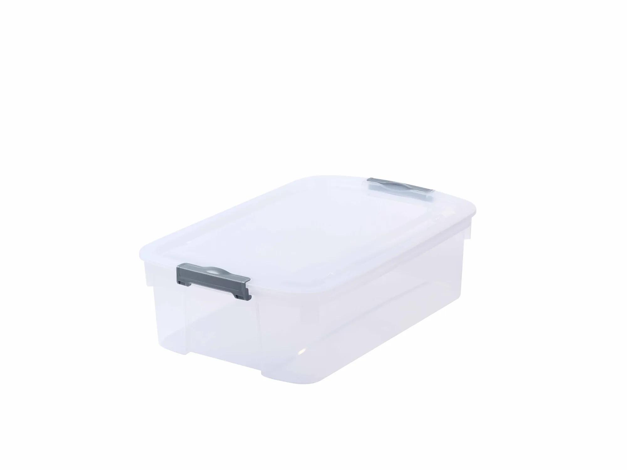 ארגז לוג'יק 30 ליטר - שקוף
