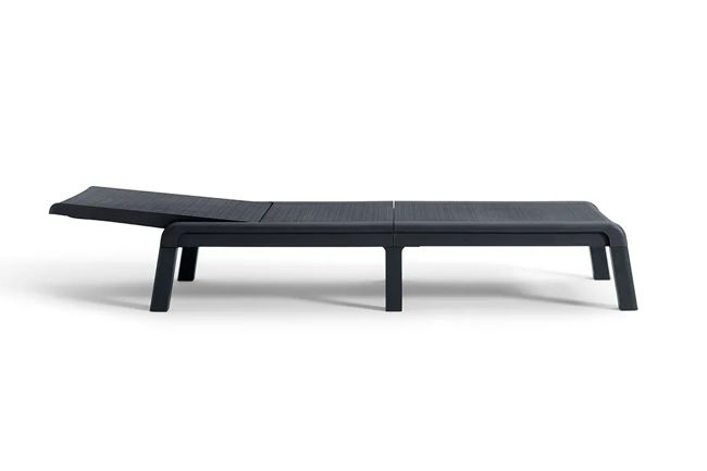 Tumbona de jardín Mallorca - Grafito