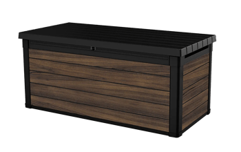 Signature 150 Gallon Deck Box - Rosewood Brown - Large Deck Boxes