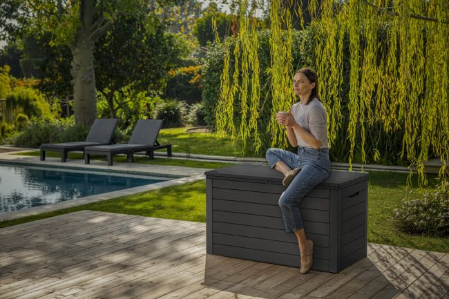 Ontario Opbergbox - 570L - Grafiet