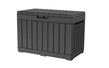 Kentwood 50 Gallon Deck Box - Graphite - Small Deck Boxes