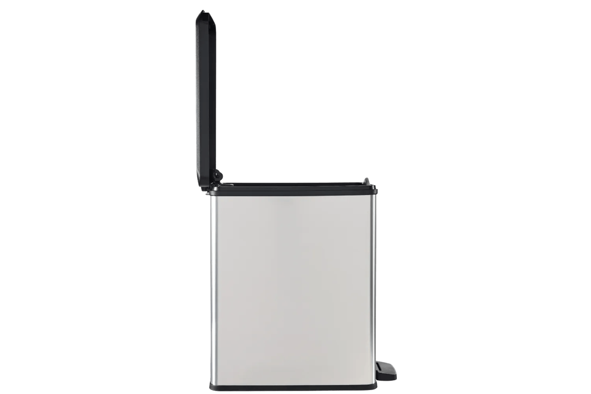 Decobin Slim Prullenbak 25L - Zilver