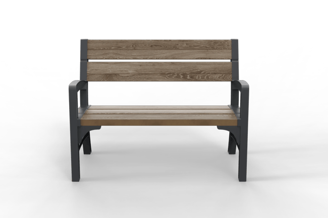 Porto Bankje - 120x63x88cm - Walnut