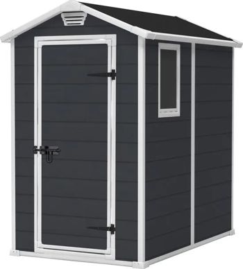 Manor 46 Tuinhuis - 130x192x198cm - Donker grijs - Tuinhuizen