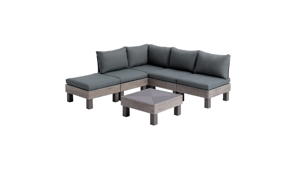 Conjunto de exterior de 5 plazas Elements