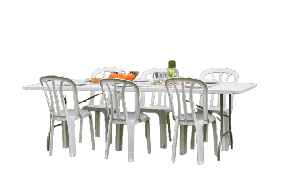 סט אירוח - 6 אקסטרא לכל מצב - לבן