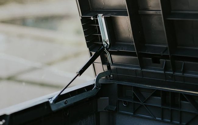 Coffre de jardin Cortina 757L - Gris Aspect Bois