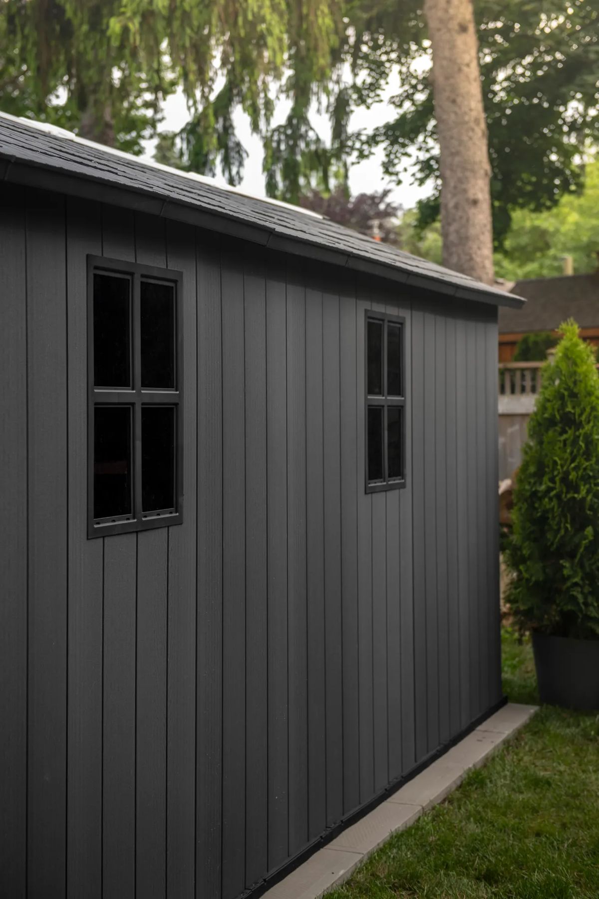 Caseta de exterior Newton Plus 7515 - 230x476x246 cm y 10 m2